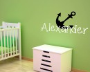Anchor Customised Name Decal Anchor Customised Name Cartoon Decal For Nursery